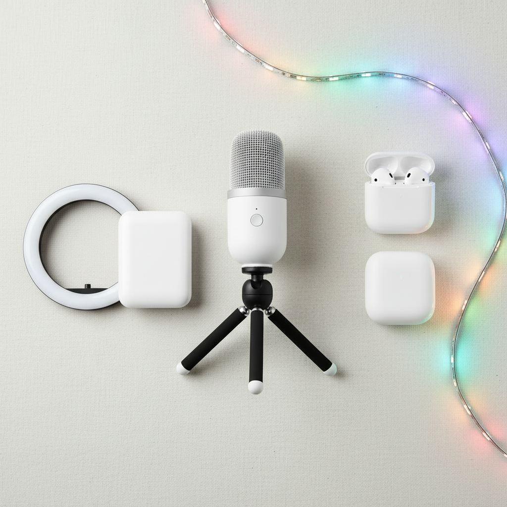 Electronics with LED Lights