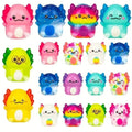 Mini Rainbow Axolotl Squishy Pack