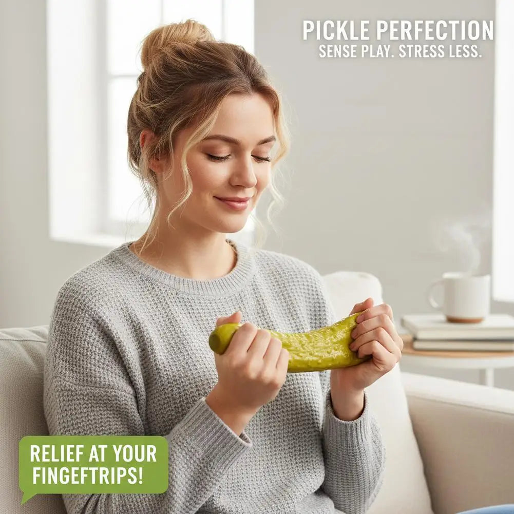 Jumbo Pickle and Veggie Squishy