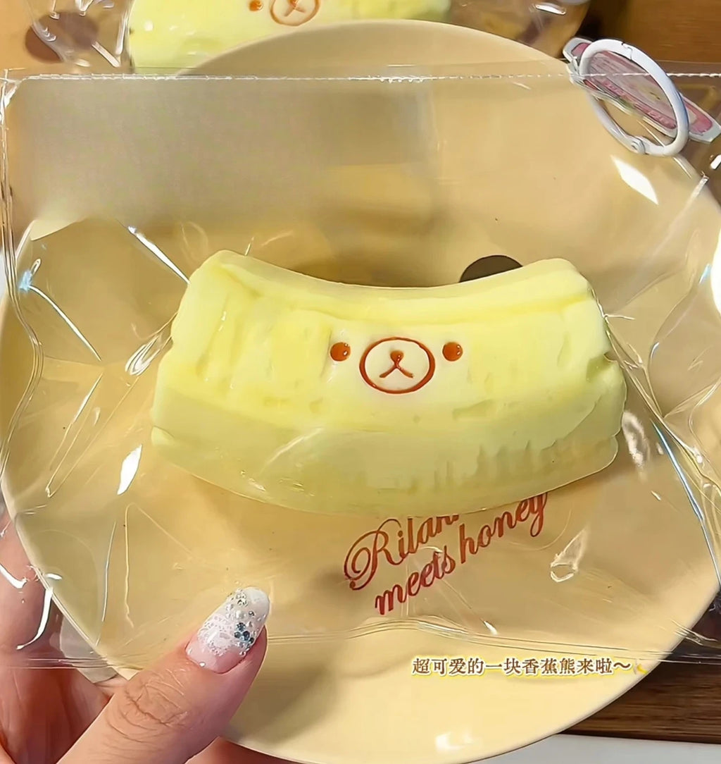 Banana Bear Butter Squishy