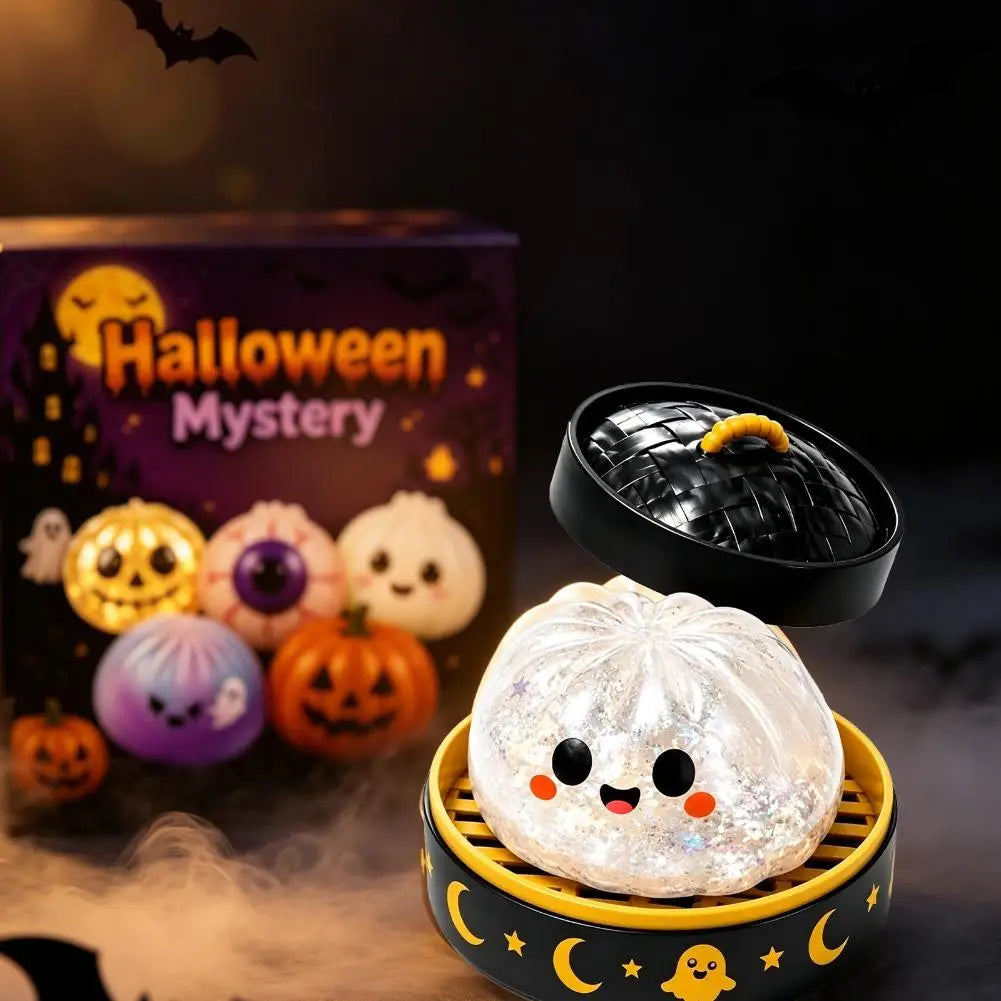 Halloween Mystery Dumpling Squishy with Gift Box
