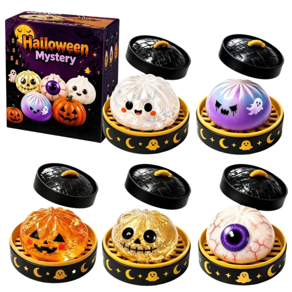 Halloween Mystery Dumpling Squishy with Gift Box