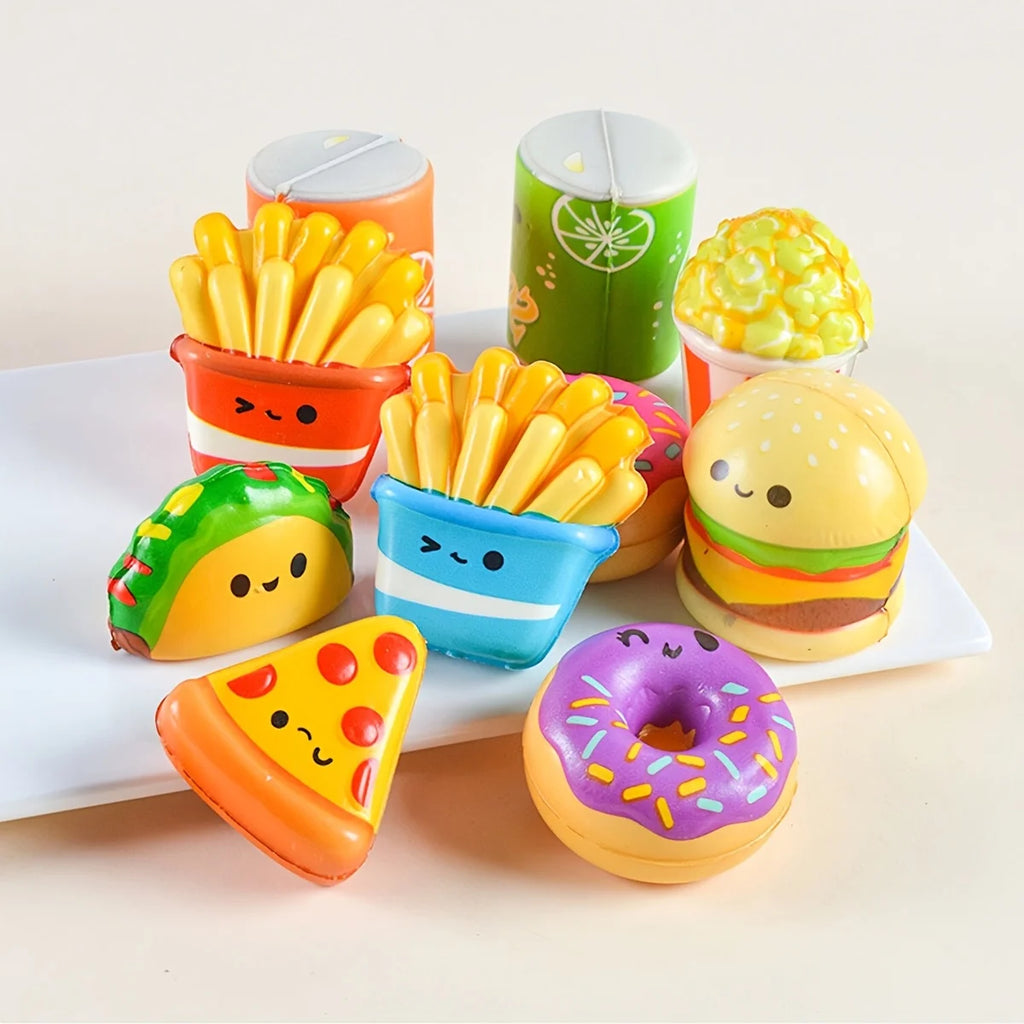 Mini Food Squishy 12 Pack