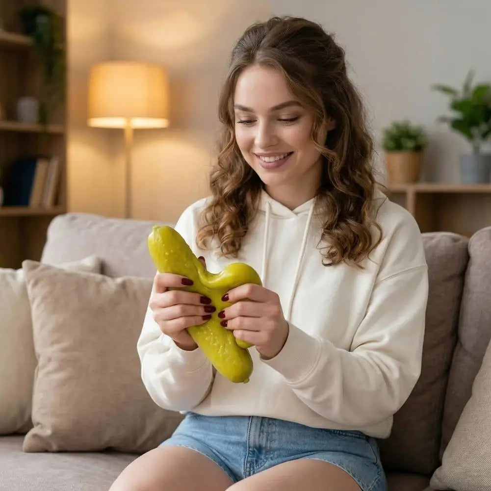 Jumbo Pickle and Veggie Squishy