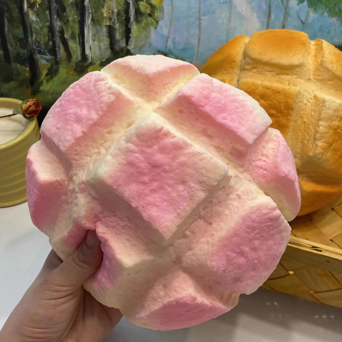 Jumbo Pineapple Bun Squishy