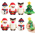 Christmas Squishy Santa, Snowman and Friends