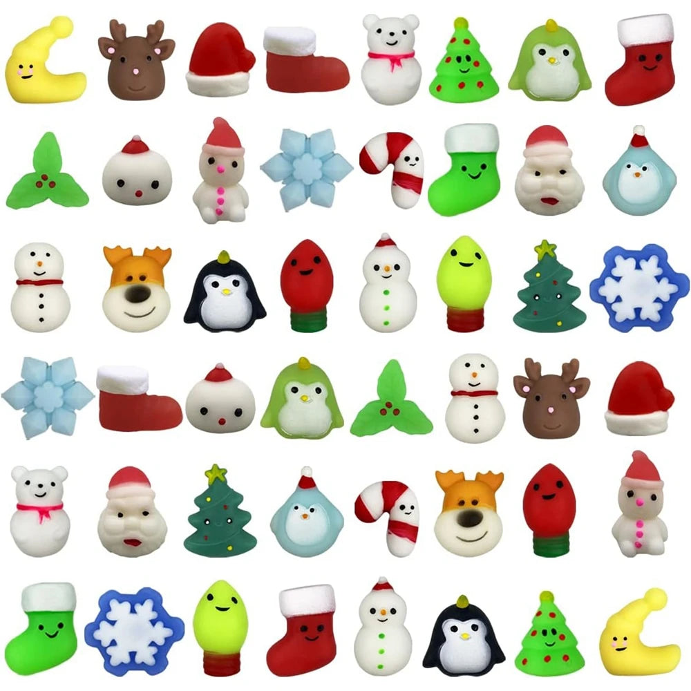 Christmas Mini Mochi Squishy Pack