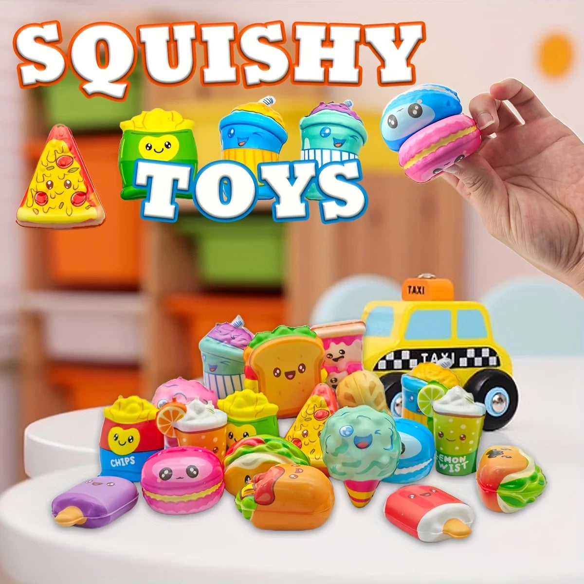 Mini Food Squishy 12 Pack