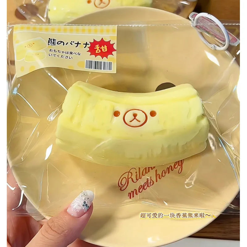 Banana Bear Butter Squishy