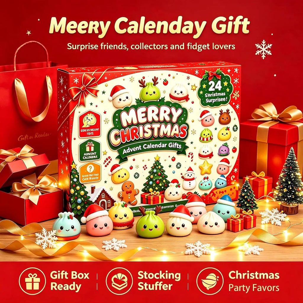 Christmas Dumpling Squishy Advent Calendar