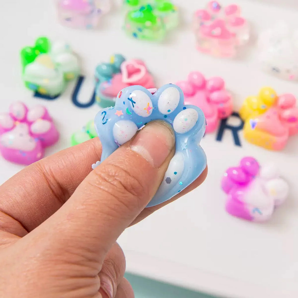Mini Cat Paw Squishy 10 Pack