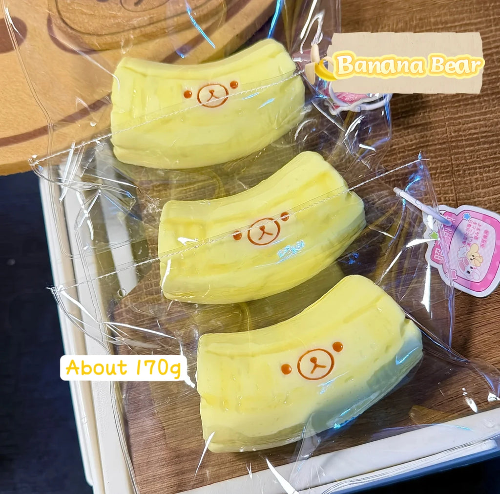 Banana Bear Butter Squishy