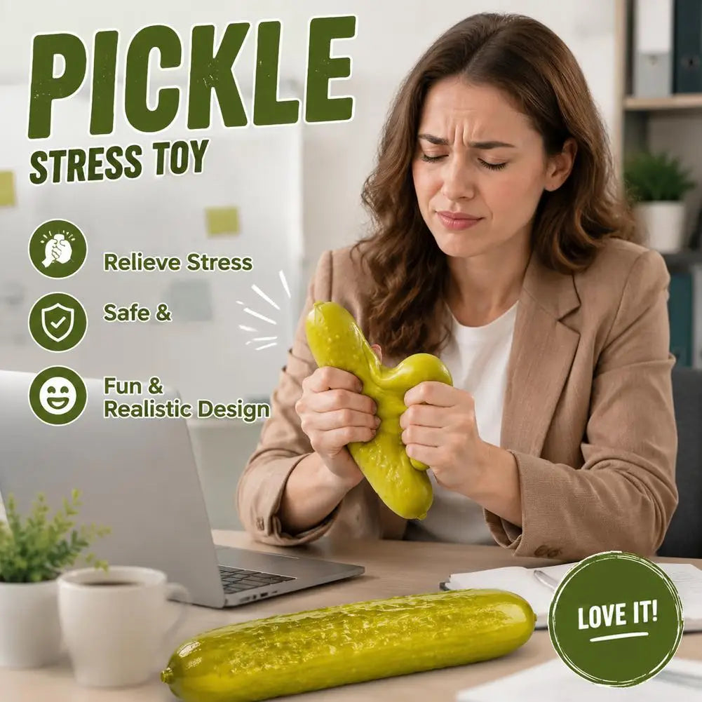 Jumbo Pickle and Veggie Squishy