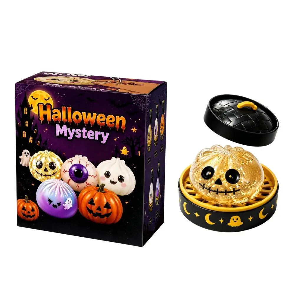 Halloween Mystery Dumpling Squishy with Gift Box