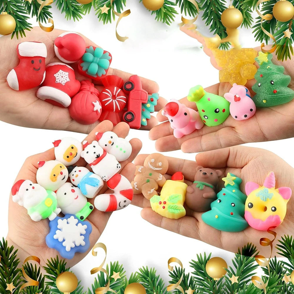 Christmas Mini Mochi Squishy Pack