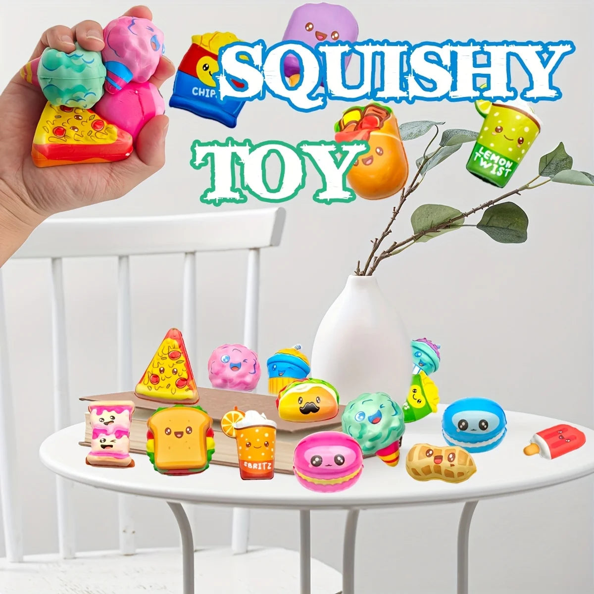 Mini Food Squishy 12 Pack