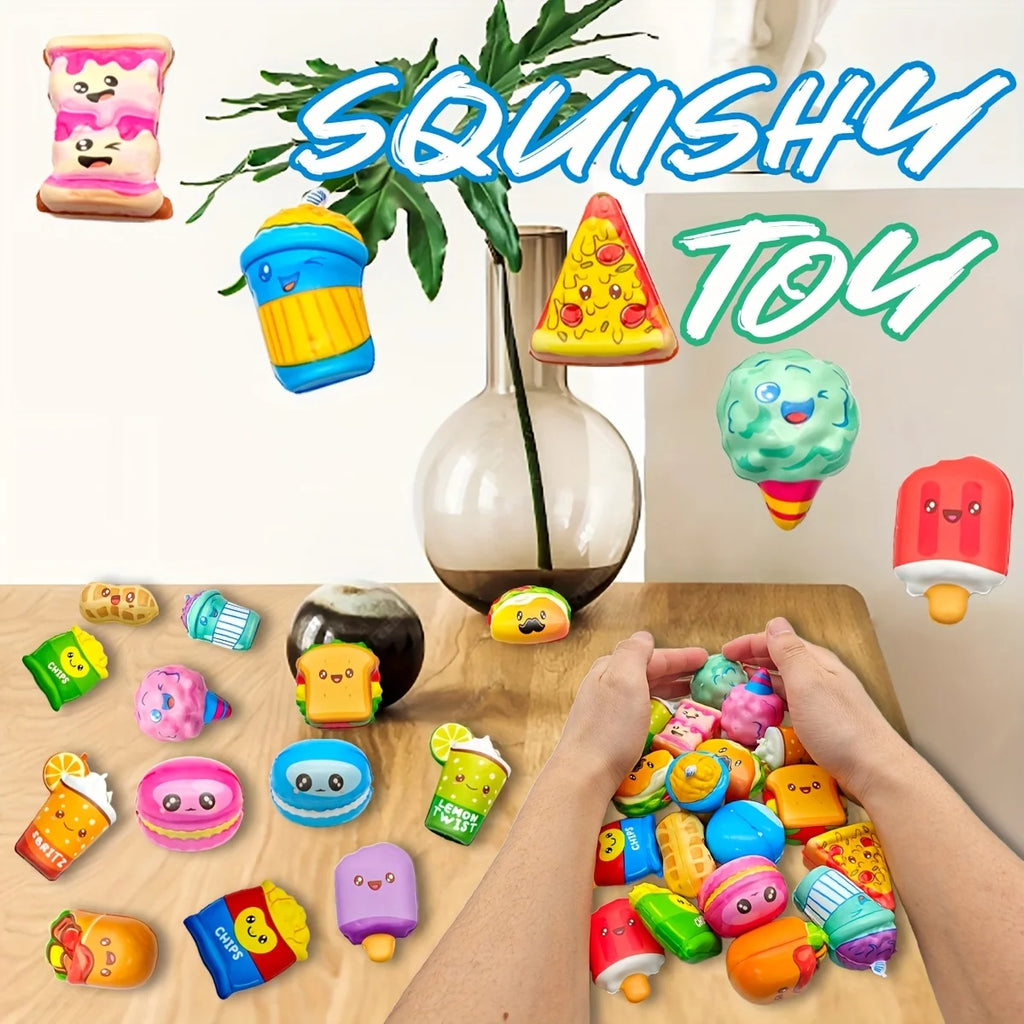 Mini Food Squishy 12 Pack